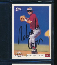 1996 Best #51 Roberto Lopez El Paso Diablos Signed Autograph (GO60) SWSW7