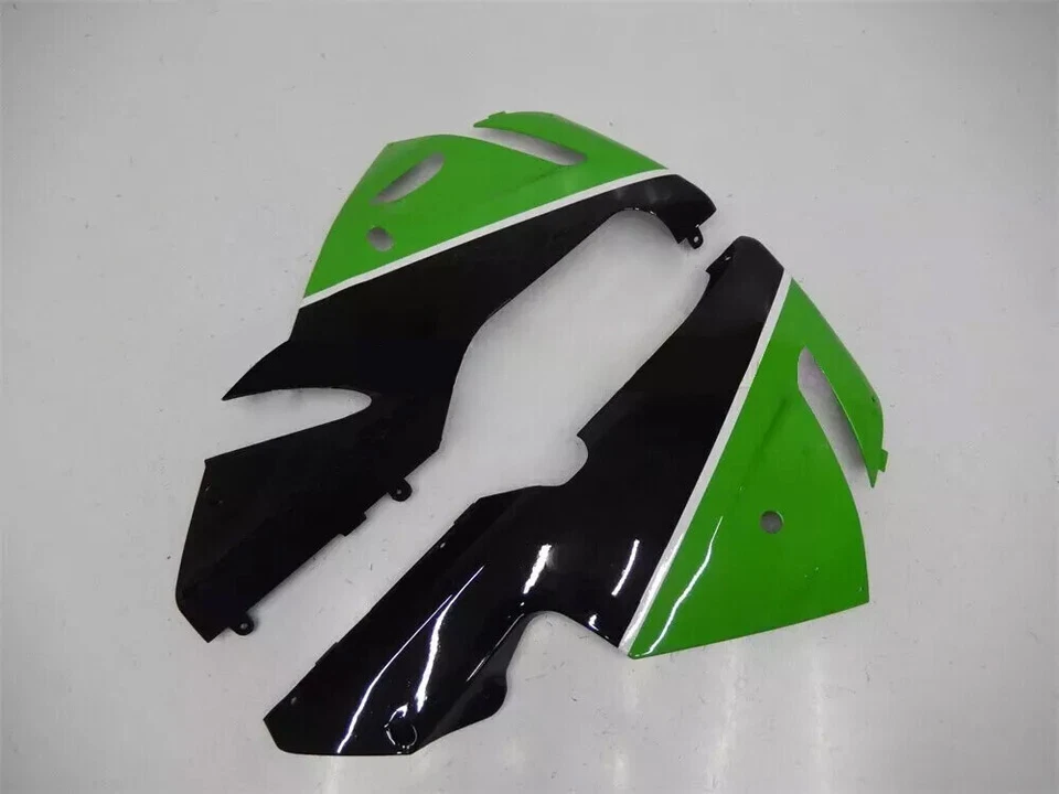 Carenado inferior derecho izquierdo verde negro para Kawasaki Ninja ZX-10R 2004-2005 Foto 1 de 1