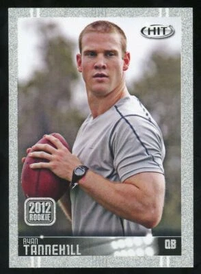 2012 Sage HIT Ryan Tannehill Rookie Silver Parallel Dolphins Titans RC #126 - Image 1 of 2