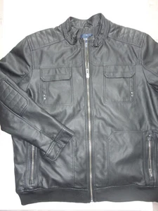 NEU Herren CANDA Jacke Blousonjacke Leder-Look Gr.3XL-XXXL schwarz zu Hose - Bild 1 von 7