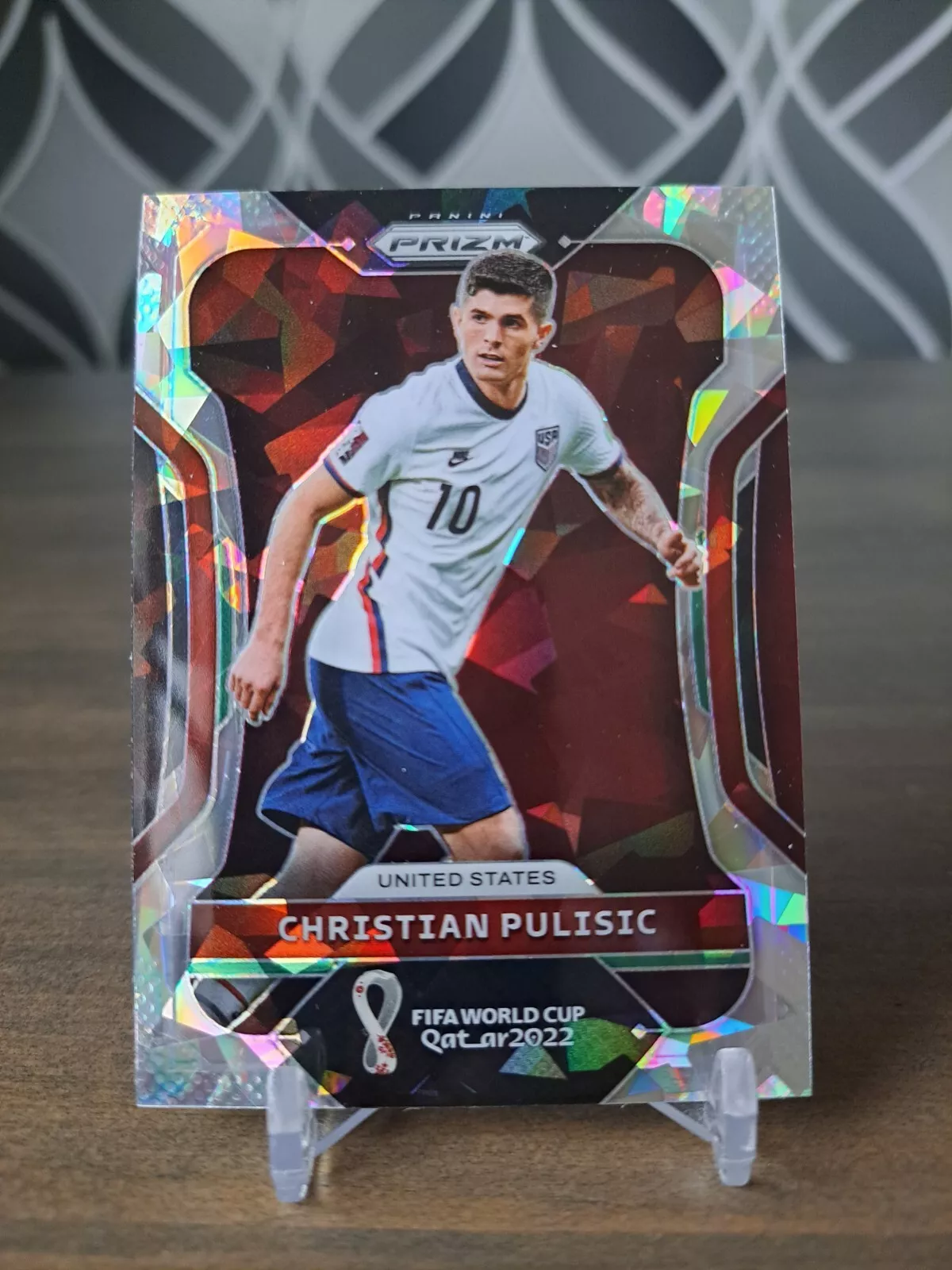 2022 Panini Prizm World Cup Christian Pulisic 201 ICE United States USA AC Milan