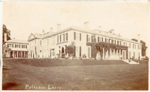 POSTAL FOTO REAL DE POLESDEN ENCAJE HOUSE (CERCA DE DORKING) SURREY, WILLIAM SMITH - Imagen 1 de 2