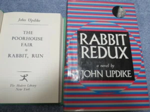 RABBIT REDUX by John Updike (1971) 1st Edition HC & Mod Library: Rabbit Run&etc. - Picture 1 of 5