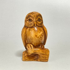 Netsuke, owl  Netsuke, Vintage netsuke, animal motif Netsuke