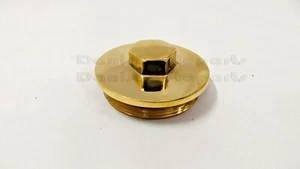 BSA B25 B31 B32 B33 B44 B50 M20 M21 CHAINCASE INSPECTION CAP - BRASS - Picture 1 of 4