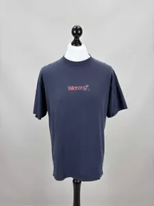 Mens vintage t shirt Billabong Size M Color Blue - Picture 1 of 12