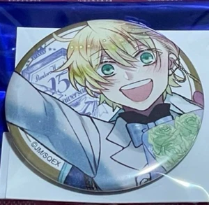 Anime japonés Pandora Corazones lata insignia Oz Vessalius 15 aniversario - Imagen 1 de 1