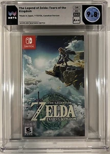 Nintendo Switch Zelda Tears of the Kingdom Sealed WATA 9.8 Not CGC/VGA - Bild 1 von 2