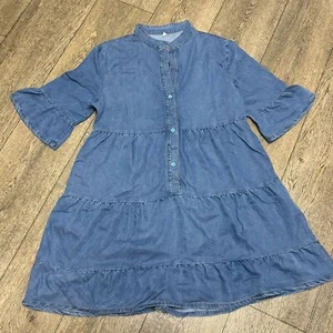Denim Dress (I260) - Picture 1 of 7
