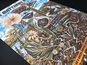 Poster stampa Zeb Love Dave Matthews Band Colorado firmato in edizione limitata AE #/60 Gig Art - Foto 1 di 11