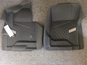 2015-2020 GMC Yukon Premium All Weather Front & 2nd Row Floor Liners Black OEM - Picture 1 of 11