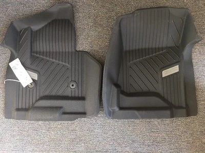 2015-2020 GMC Yukon XL All Weather Front & 2nd Row Floor Liners Black OEM GM - Image 1 of 4