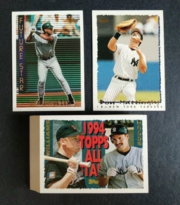 1995 Topps ~ NEW YORK YANKEES ~ 30 Card Team Set Series 1 & 2 - Picture 1 of 11