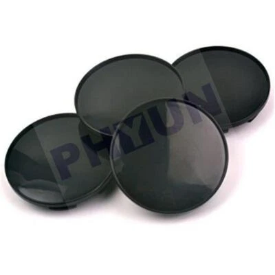 58mm/ 53mm Black ABS Car Wheel Center Hub Caps Decorative cover Set of 4 - Image 1 of 4