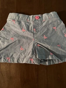Gymboree Girls Shorts Summer Size 5 Flamingo - Picture 1 of 4