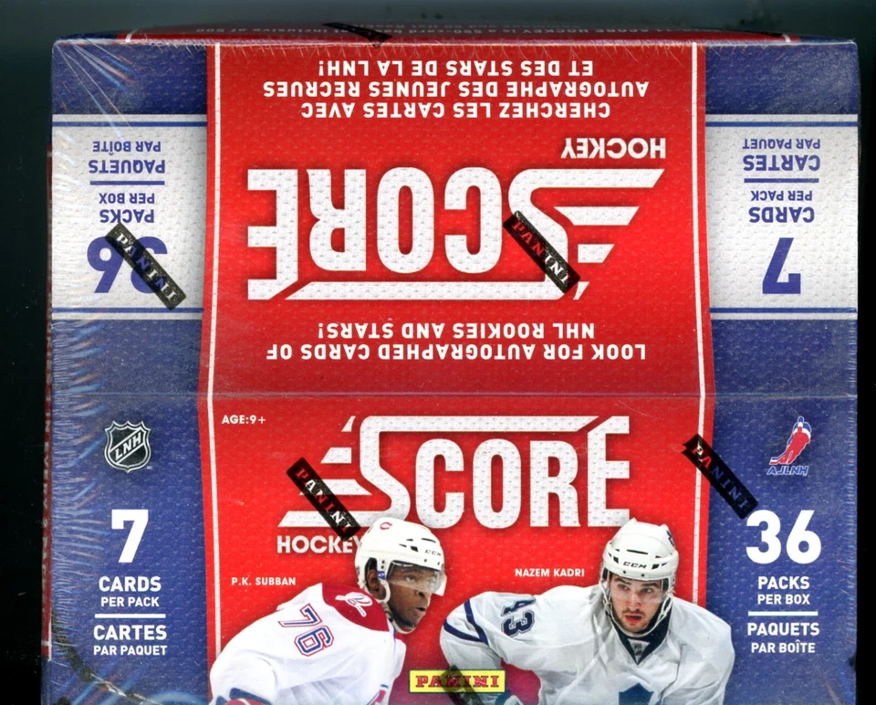 NHL 2010-11 SCORE Factory Sealed --- UNOPENED 36 PACKS --- RARE --- 7 CARDS/PACK - Image 1 of 3