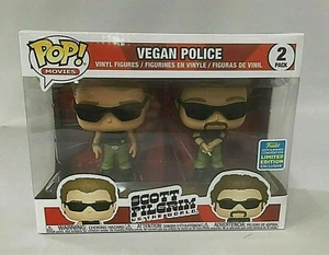 SDCC 2019 Funko Ex. Scott Pilgrim Vegan Police 2 Pack Pop Official Sticker - Picture 1 of 6