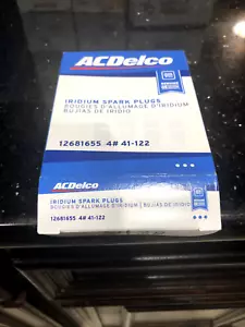 NEW REAL GM ACDelco Iridium Spark Plugs 4-Pack 41-122 12681655 - Picture 1 of 2