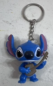 Stitch with Guitar 2” Action Figure Toy - Custom Keychain *READ* - Picture 1 of 3