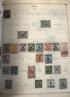 Scott International Stamp Album (1840 - 1940) with Stamps US China Russia Etc.