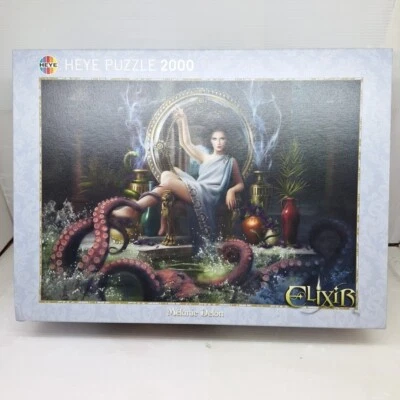 Heye Puzzle 2000 Pezzi Elixir Octopus Melanie Delon Cm 97x69  Art Nr.29385 - Immagine 1 di 4