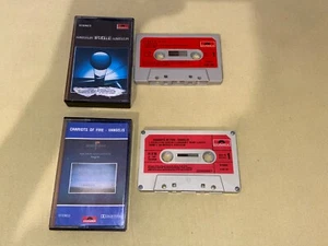 VANGELIS / 2 ULTRA RARE GREEK PRESSED CASSETTE S/ ALBEDO 0.39 & CHARIOTS OF FIRE - Picture 1 of 10
