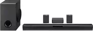 LG SQC4R 4.1ch Sound Bar System with Wireless Rear Speakers & Subwoofer - Picture 1 of 10