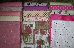 Half-Metre Packs - 100% Cotton - Pinks - Picture 1 of 15