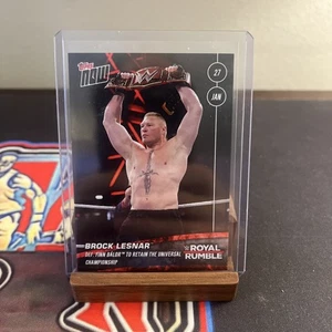 2019 Topps Now WWE #6 Brock Lesnar Royal Rumble - Bild 1 von 1