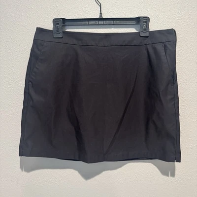 Nike Golf Dri-Fit Women's Skort Size 10 M Black Performance Skirt with Pockets - Image 1 of 4