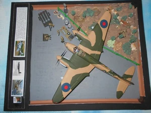 ZWEITER WELTKRIEG BRITISCHER MÜCKENBOMBER/JÄGER AUF VERSORGUNGSLANDUNGSBASIS - 22" X 14" - Bild 1 von 11