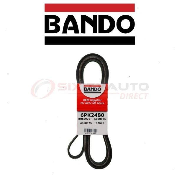 Bando Main Drive Serpentine Belt for 1991-1992 Jeep Comanche - Accessory kr Foto 1 de 4