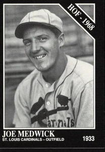 Joe Medwick 1991 Colección Conlon TSN #18 HOF Cardenales de San Luis - Imagen 1 de 2