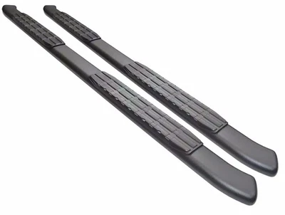 Ionic 4" Curved Black Nerf Bars Fit 2005-2023 Toyota Tacoma Access Cab Foto 1 de 4