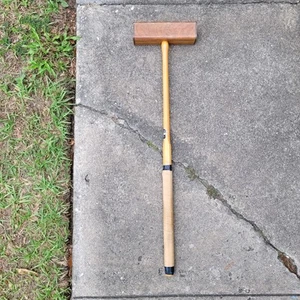 Croquet Mallet Wood Mallets 36" Made In New Zealand - Picture 1 of 18