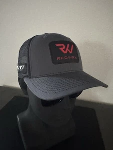 HOYT ARCHERY REDWRX RW LOGO LOW-MID CROWN SNAPBACK HAT BLACK GRAY $34.00 NEW - Picture 1 of 9