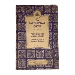Himnos del Coro Parishional para Voces Mixtas Volumen 1 Bryceson Treharne Boston - Imagen 1 de 7