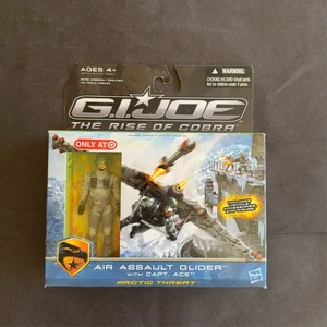 GI JOE RISE OF COBRA 2010 PLANEADOR DE ASALTO AÉREO con figura ACE v3 sin usar sellado MT - Imagen 1 de 6