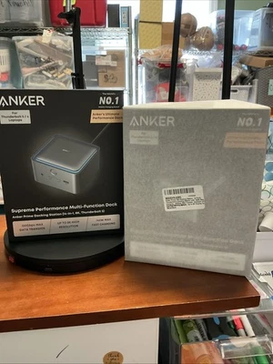 Anker Prime TB5 14-in-1 Docking Station Thunderbolt 5 8K 120Gbps 140W Charging - Image 1 of 4