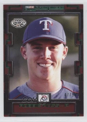 2008 TRISTAR Prospects Plus Green /50 Robbie Ross #20 - Image 1 of 2