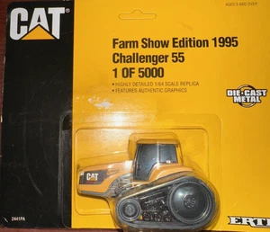 Ertl 1/64 Cat Challenger 55 Tractor 1995 Farm Show 1/5000 #2441PA - Picture 1 of 1