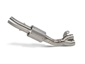 Akrapovic Moto Motorcycle Mid, Link & Y Pipe Silver For Honda CBR 1000 RR-R ABS - Picture 1 of 1