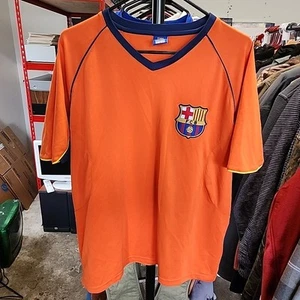 FC Barcelona Soccer Jersey Officially Licensed Rhinox - Mens Large - Picture 1 of 5