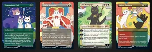Magic the Gathering (MTG) Secret Lair: Drop Series - LOOK AT THE KITTIES (Foil) - Picture 1 of 1