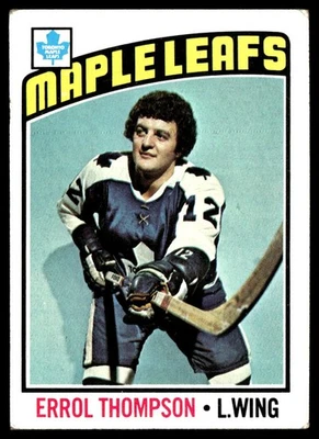 1976-77 Topps Errol Thompson Toronto Maple Leafs #259 - Image 1 of 2