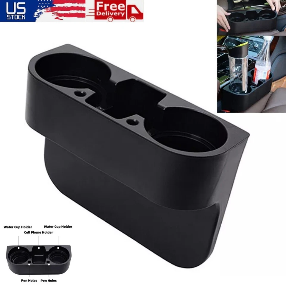 Cup Holder Portable Multifunction Vehicle Seat Cup Cell Phone Drinks Holder Box - Image 1 of 4