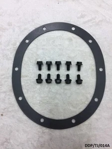Rear Differential Cover Gasket & 10x Bolt for Jeep Wrangler 1987-2006 DDP/TJ/014 - Picture 1 of 4