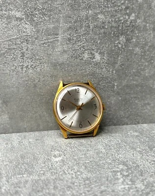Reloj mecánico enchapado en oro Raketa Baltic 2209 URSS original -reparado- Foto 1 de 4
