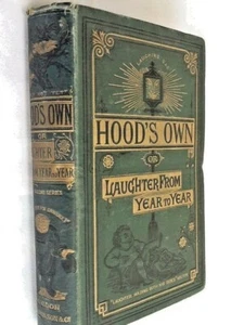 Hoods Own or Laughter From Year to Year - Second Series - Hardback 1860 - Imagen 1 de 12