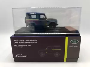 PAUL SMITH + LAND ROVER Defender 90 Almost Real Die Cast Metal 1:43 Edition 2015 - Picture 1 of 12